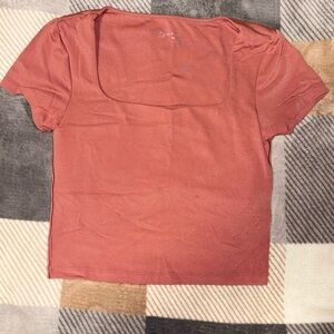 OFFLINE Square Neck T-Shirt Size XS